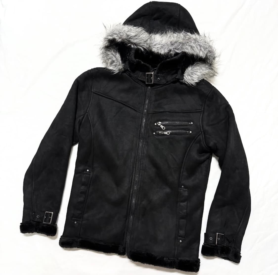 Roushatte - 무통 후디드 자켓 상품이미지1