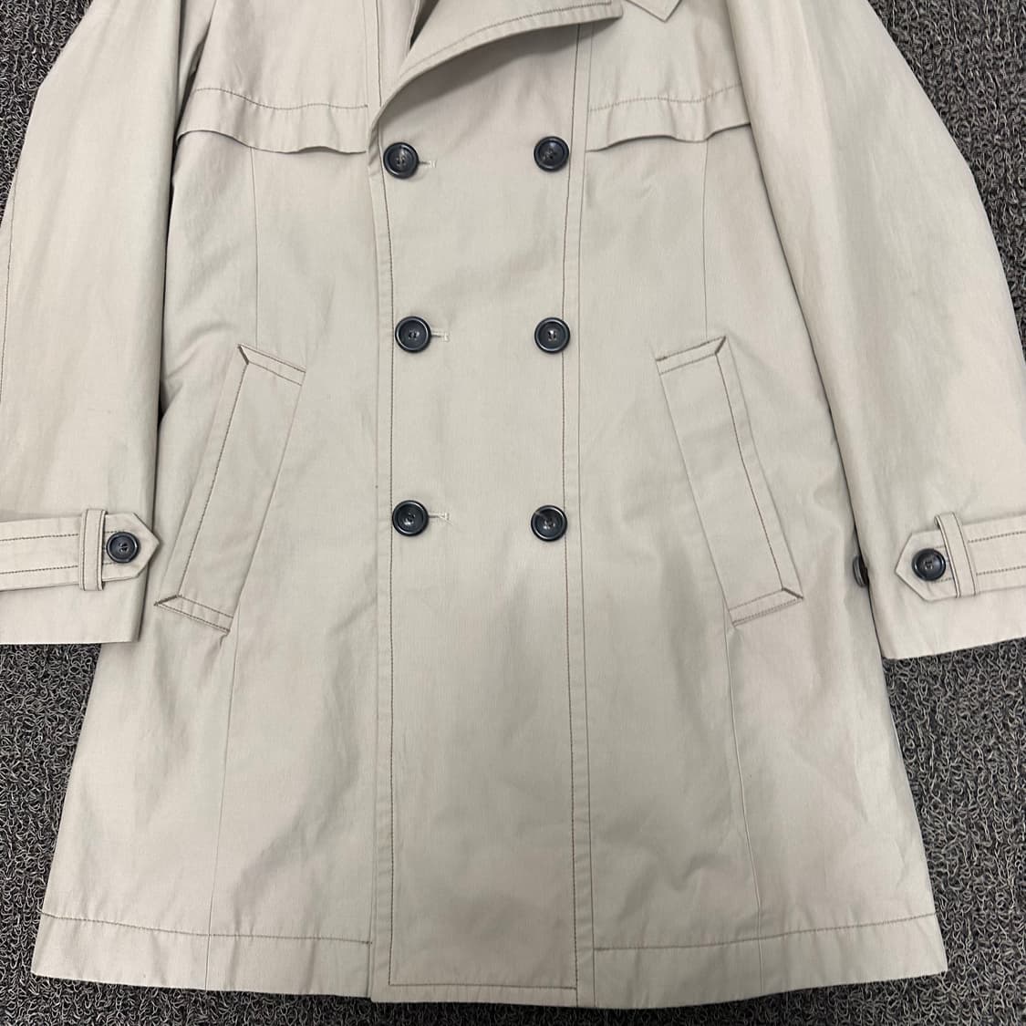 INTERMEZZO 인터메조 트렌치코트 아이보리 100(L) 상품이미지3