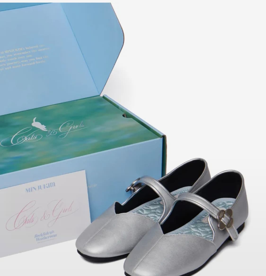 (새상품) 락피쉬웨더웨어 민주킴 플로럴 버클 메리제인 상품이미지1