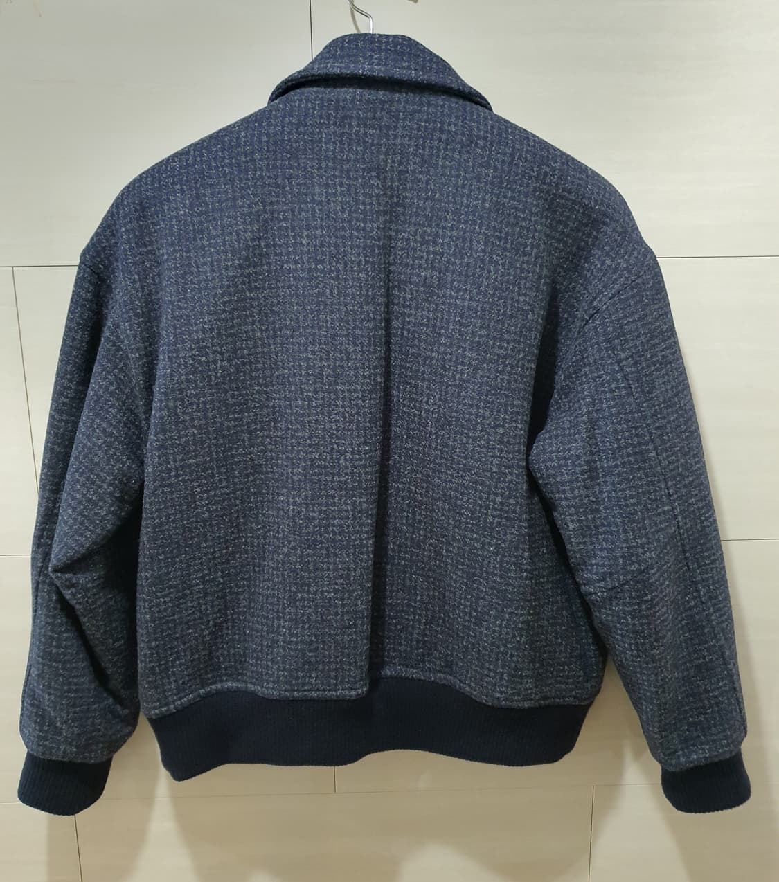 [홀리선] 울 블루종 트위드 자켓 - 네이비 상품이미지8