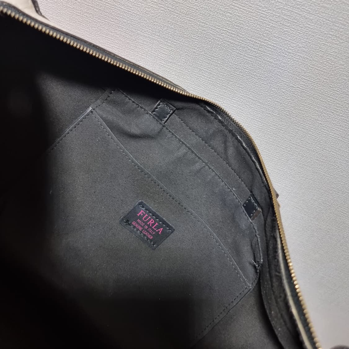 FURLA 훌라 소가죽 핸드백 토트백 숄더백 가방 - 상태훌륭 상품이미지9