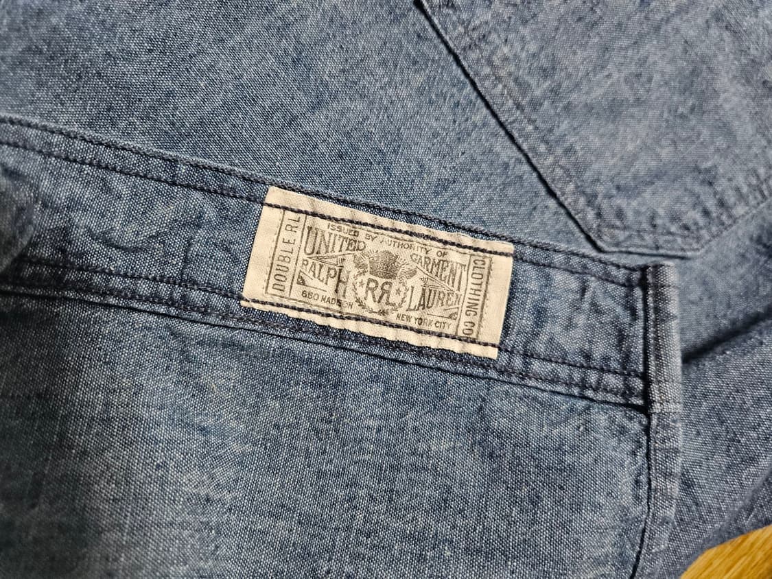 RRL 더블알엘 샴브레이셔츠 팝니다. 상품이미지6