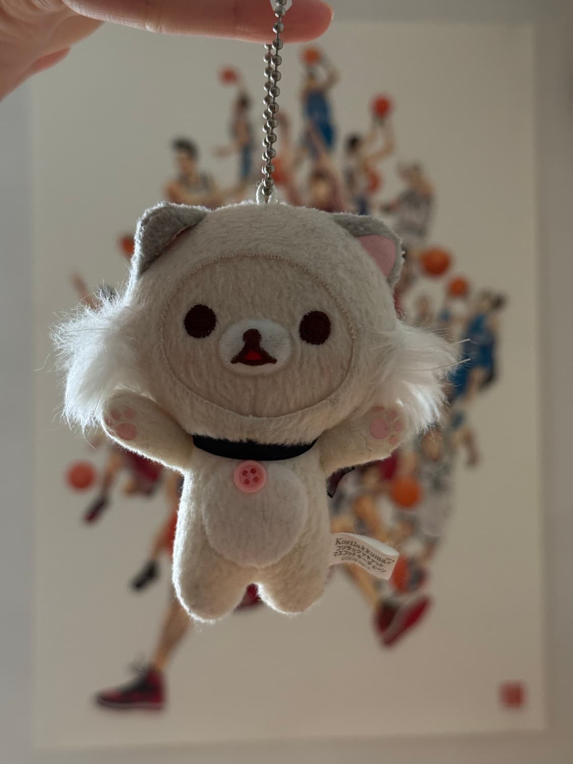 고전산엑스 네코코리락쿠마 고양이코리락쿠마 키링 인형 상품이미지1