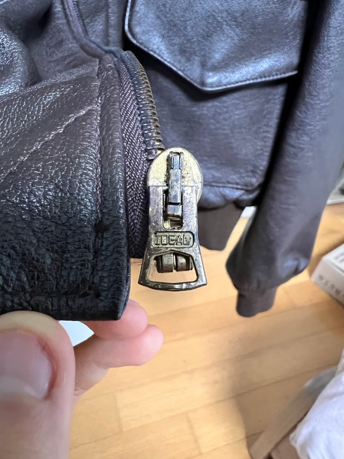 Cooper A-2 Goat leather jacket 44L 상품이미지3