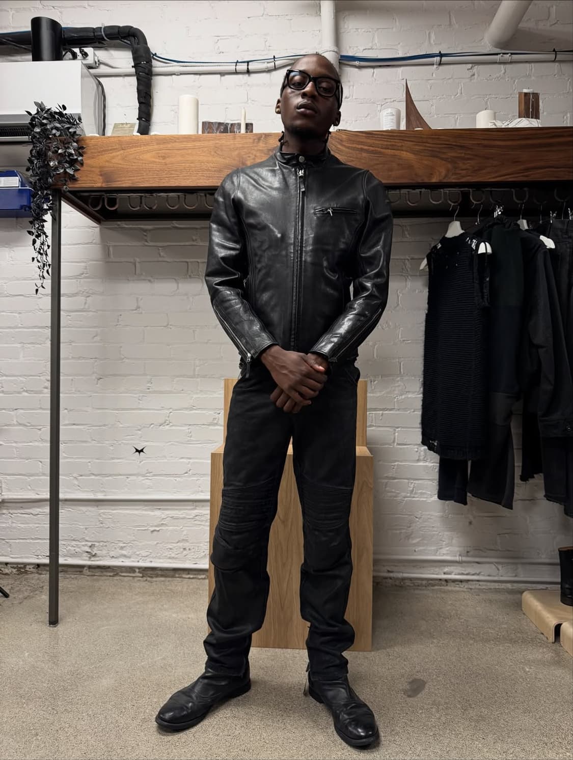 AW1999 Helmut Lang Astro Waxed Pants 상품이미지10