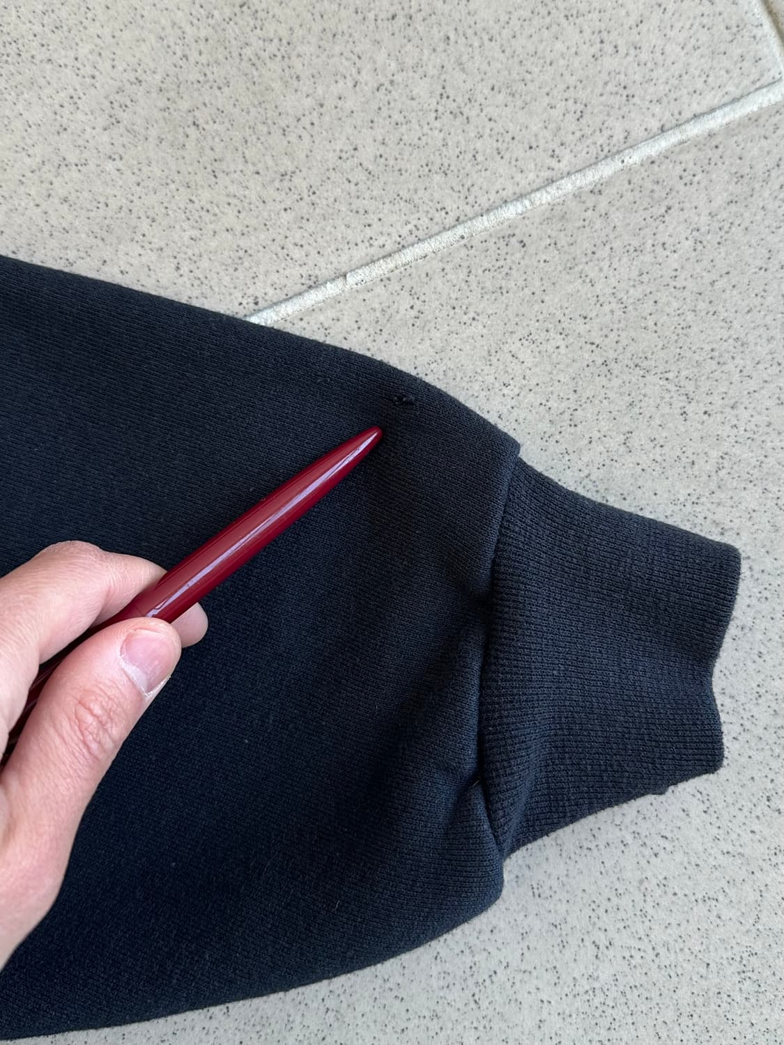 빈티지 러셀 후드집업 블랙 L 상품이미지7