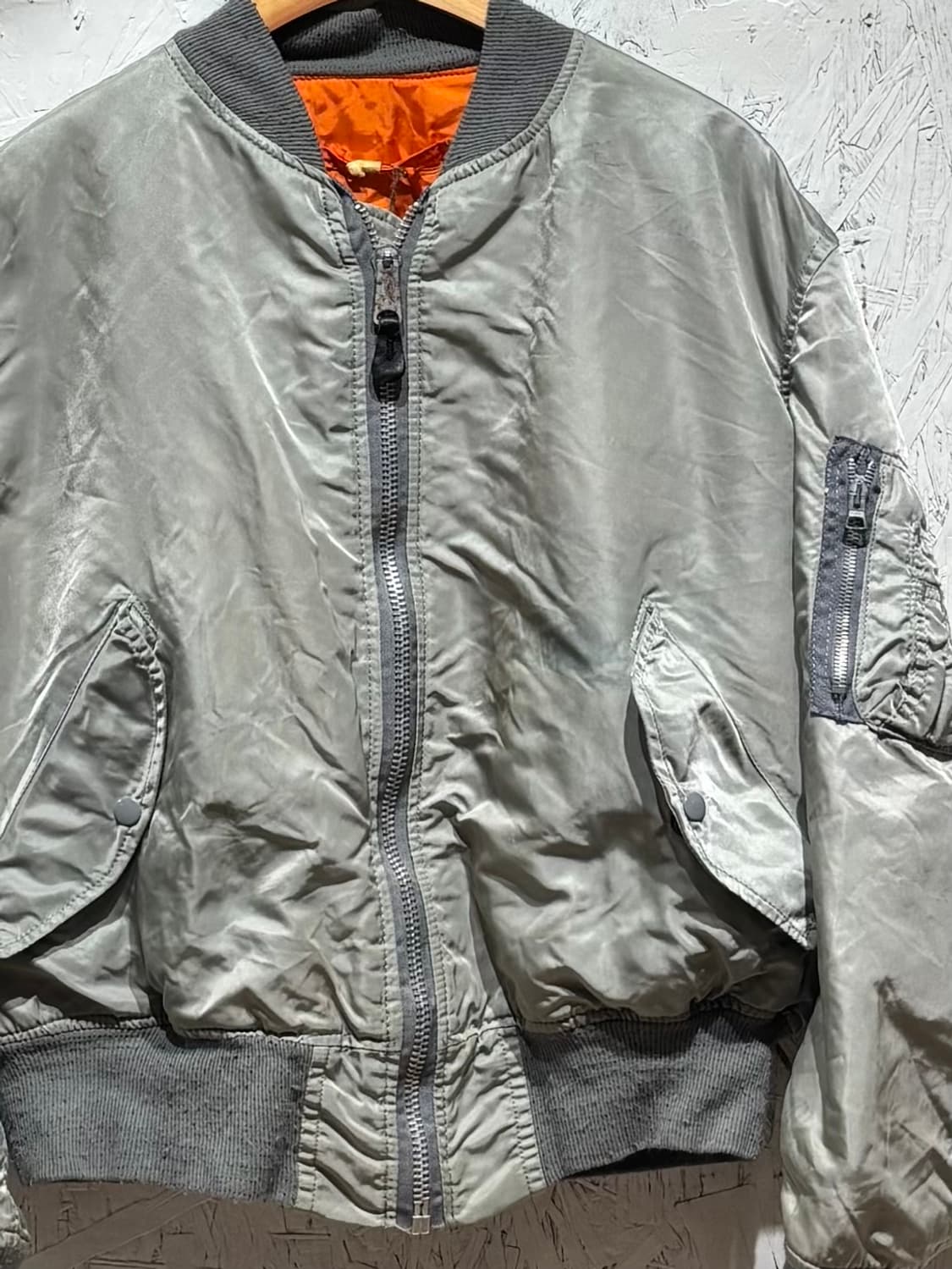 80’s alpha industries ma-1 flight jacket 상품이미지2