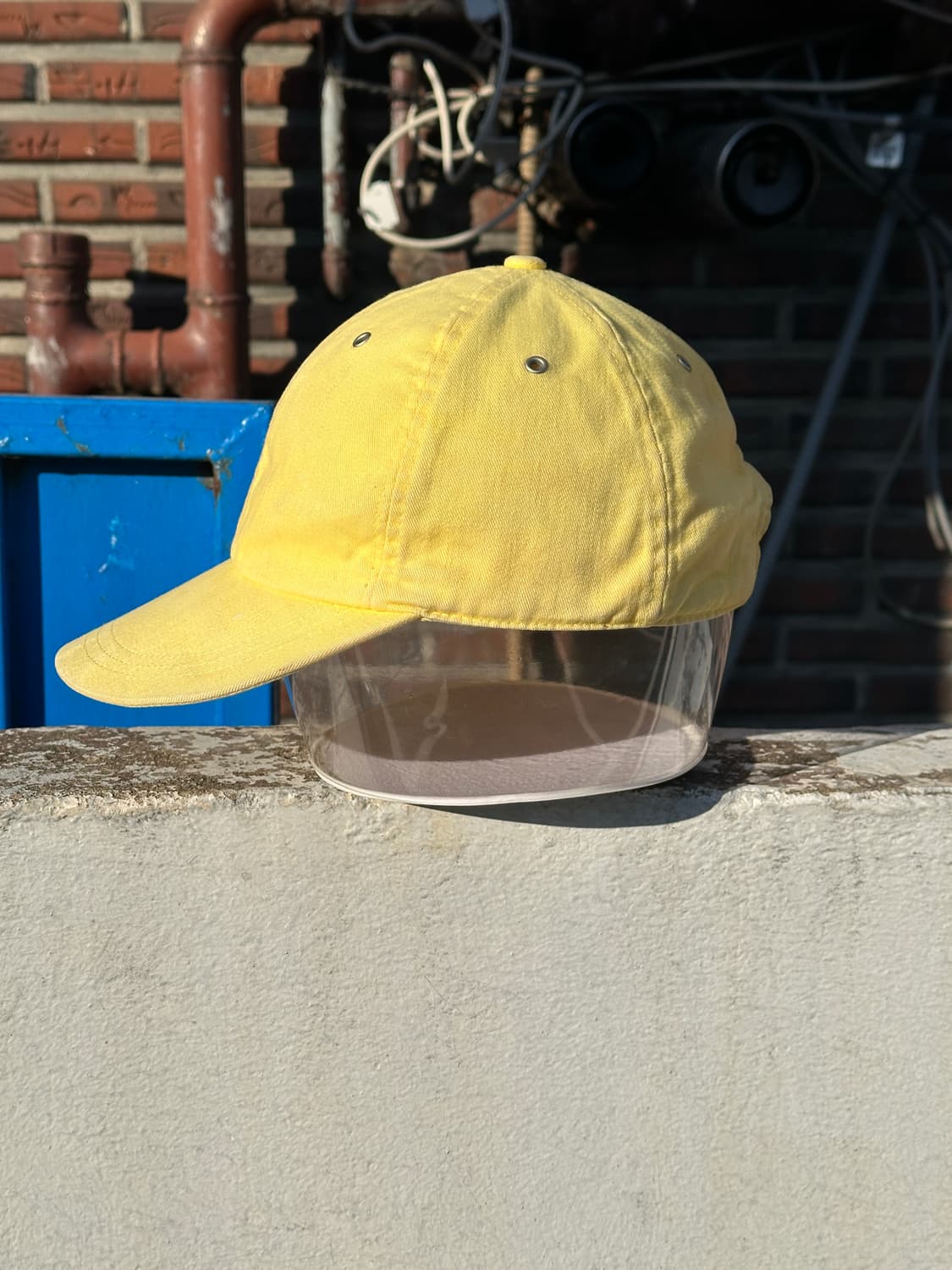 [M-L] 00s Gap 올드 갭 옐로우 볼캡 모자 상품이미지3