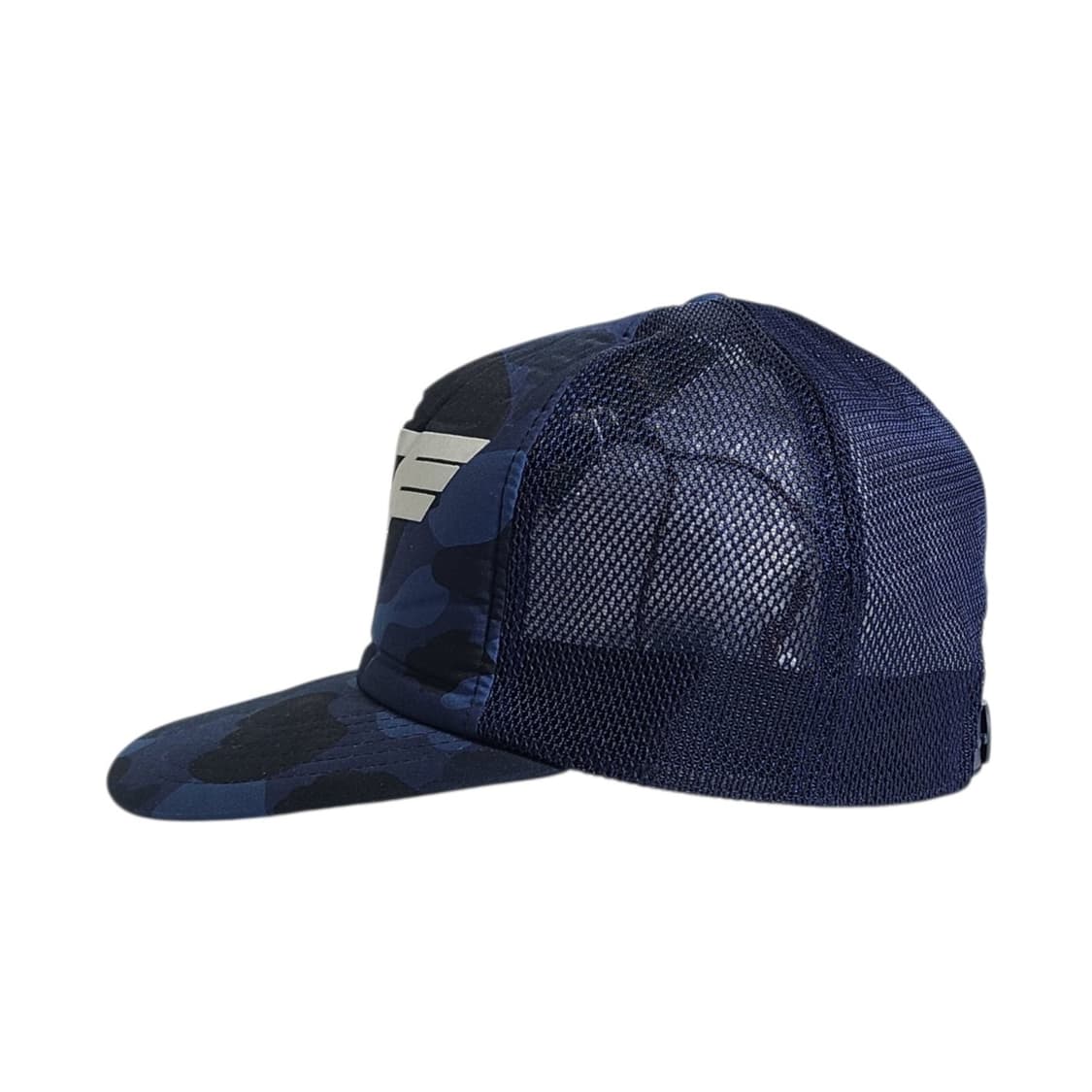 BAPE) 베이프 OG Van Halen 로고 블루 카모 매쉬캡 상품이미지3