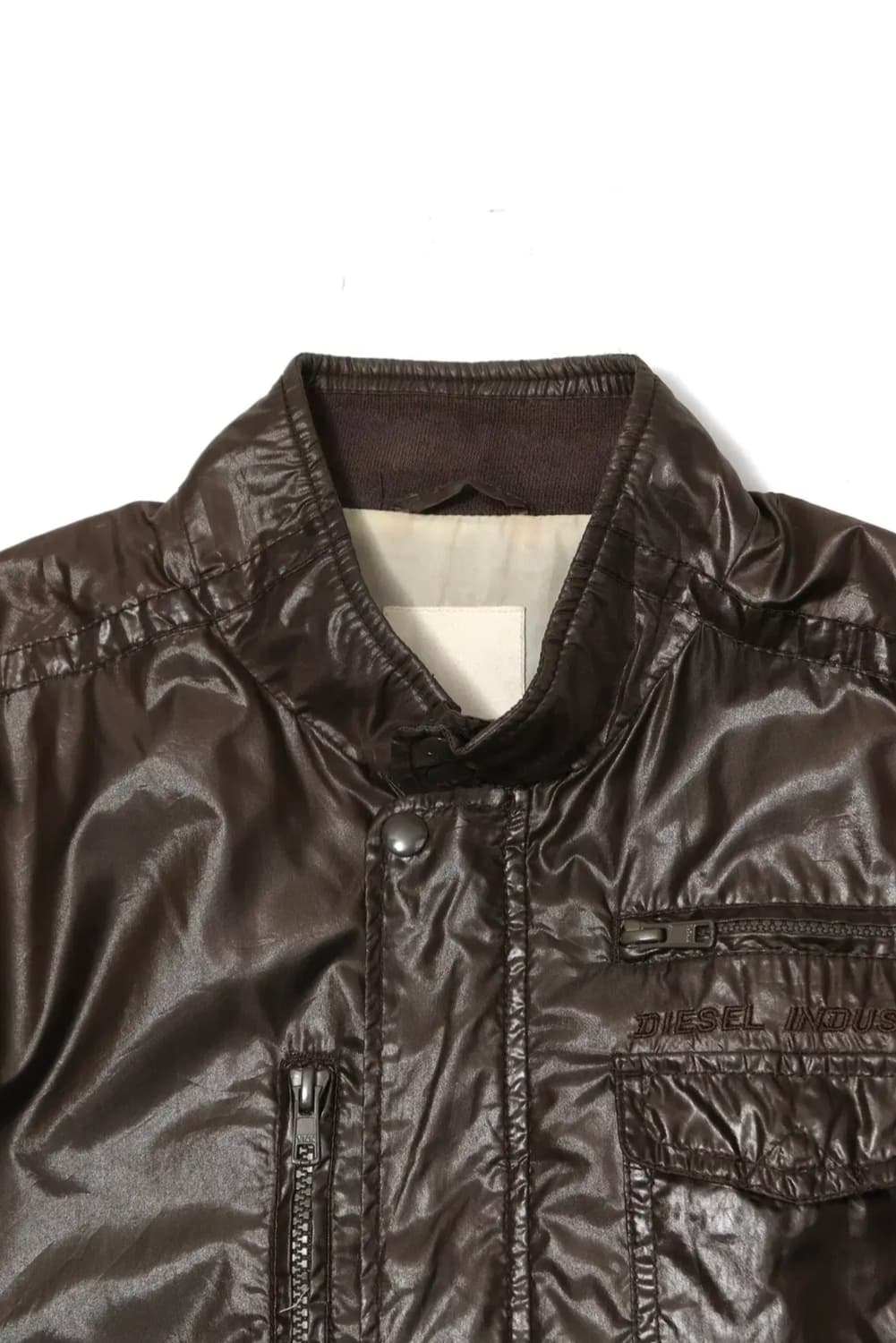 DIESEL디젤 00s  폴리 에나멜 점퍼 size S 상품이미지3