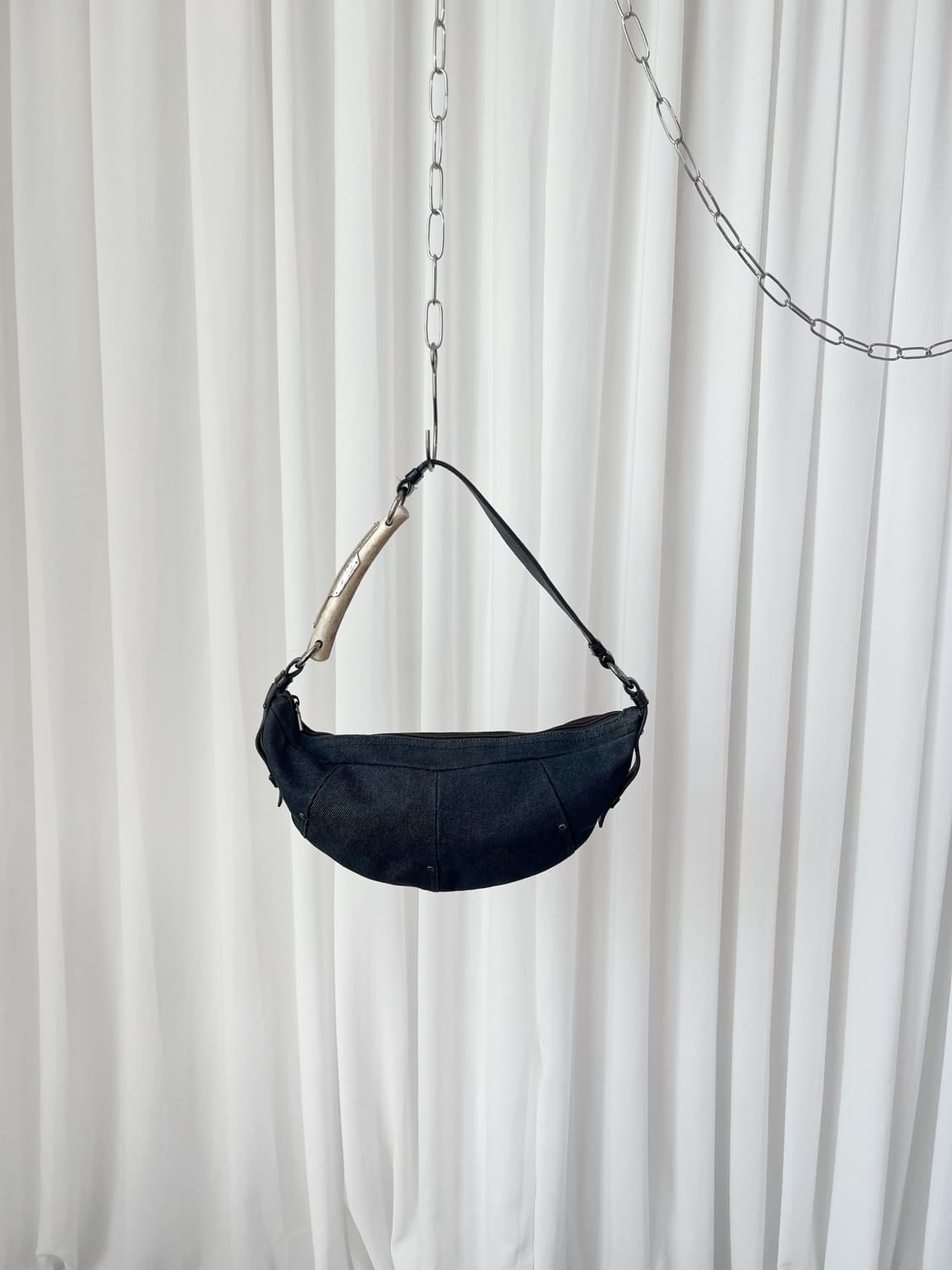 생로랑 SS02 몸바사 데님 혼 백 상품이미지1