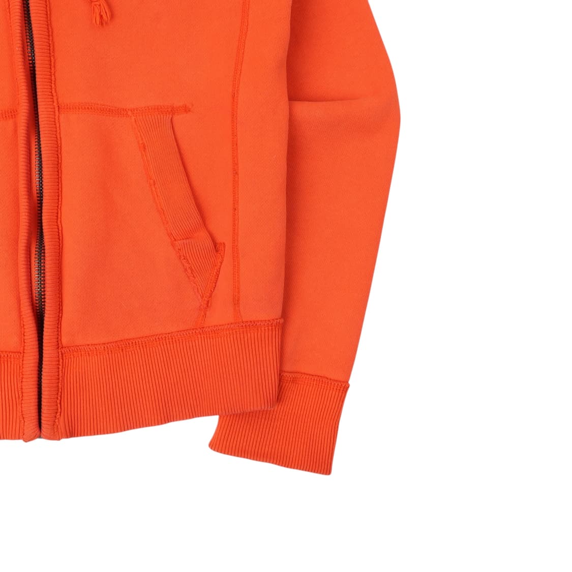 아베크롬비 오렌지 아치로고 후드집업 상품이미지4