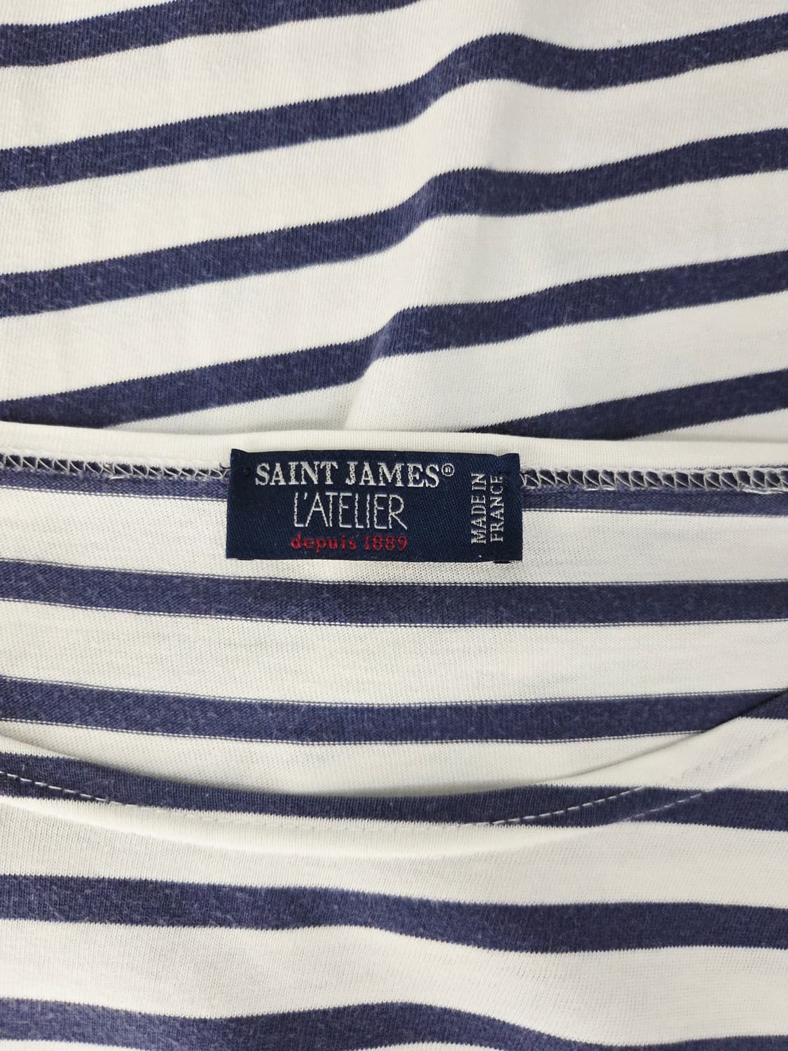 세인트제임스 보트넥 스트라이프 긴팔 티셔츠 상품이미지7