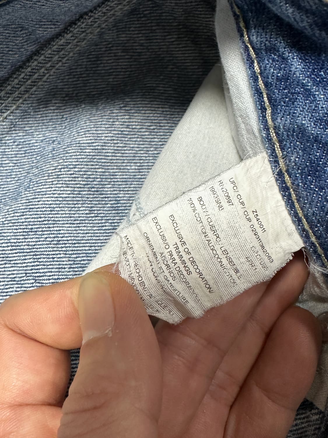 디키즈 데님 싱글니 카펜터 팬츠 상품이미지6