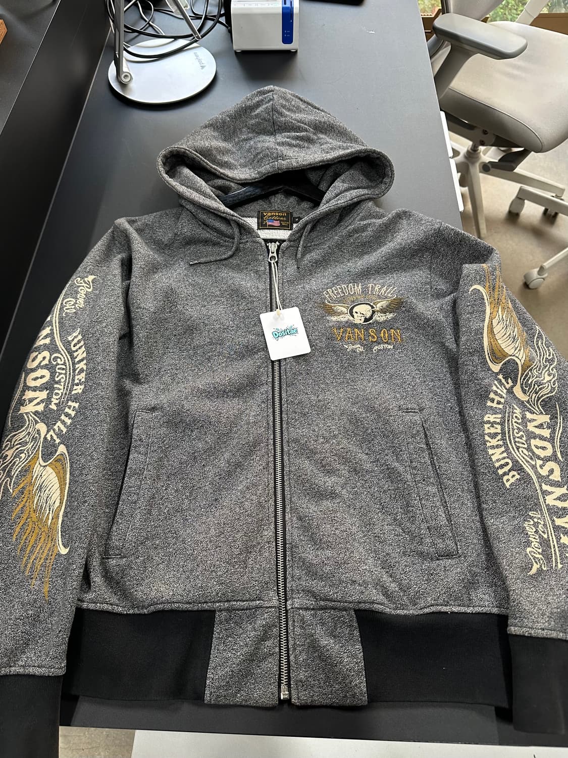 벤슨 벙커힐 스컬윙 후드집업 상품이미지5