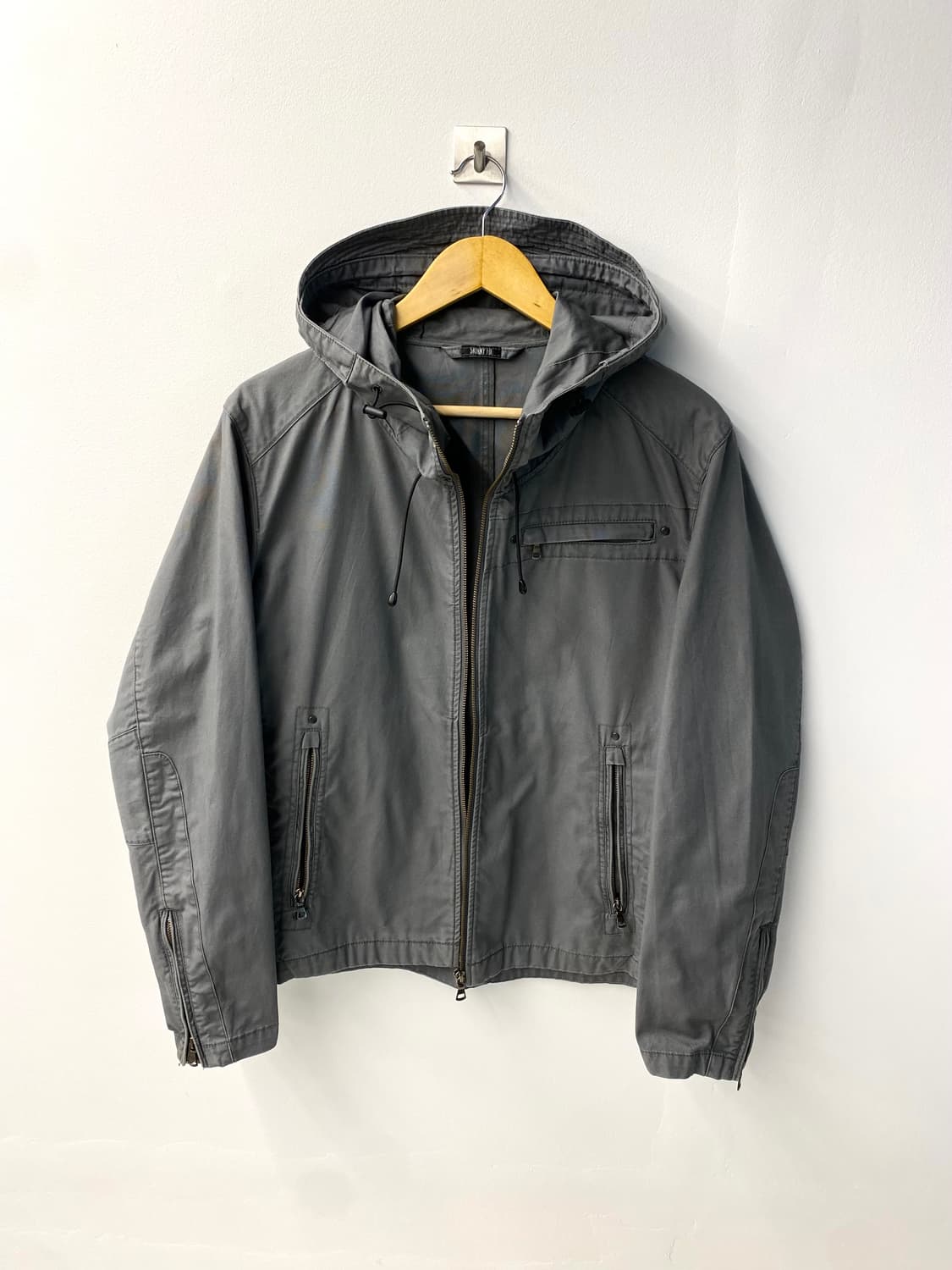 [M] Old Uniqlo 올드 유니클로 스키니 핏 유틸리티 후드자켓 상품이미지1