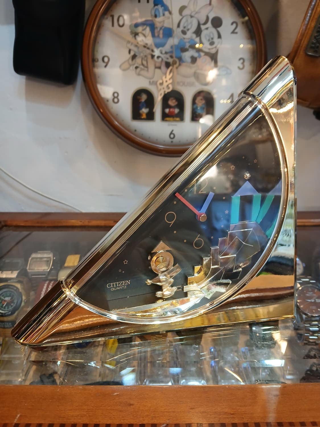 90s 빈티지 시티즌 탁상시계 상품이미지1