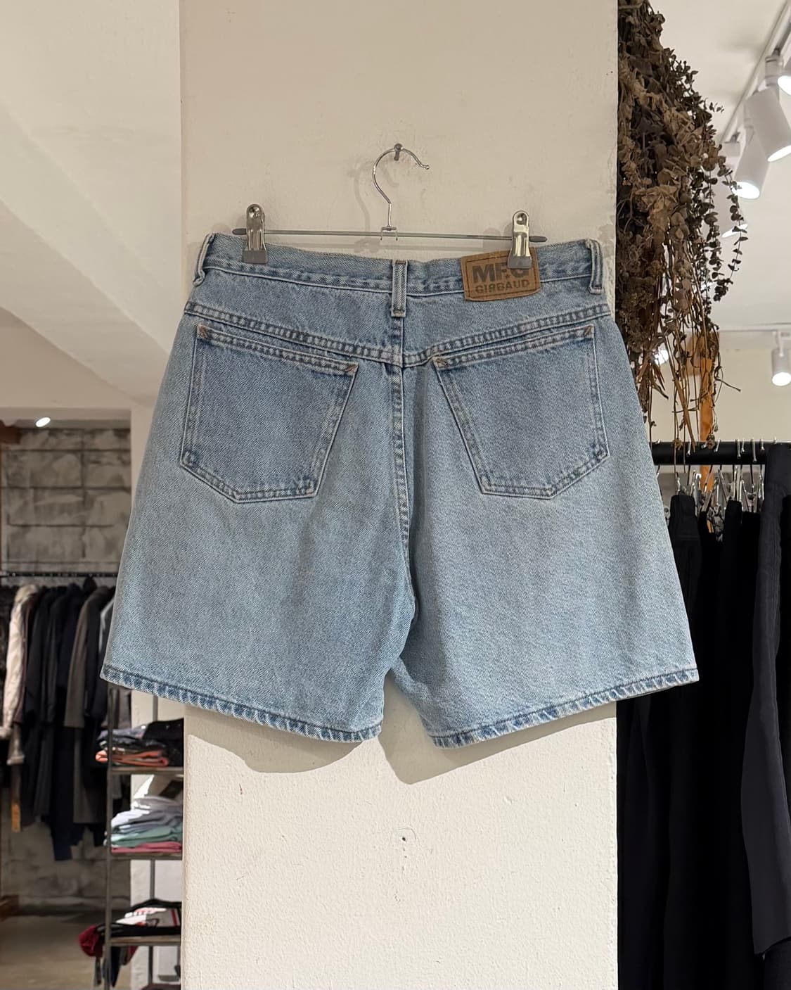 마리떼 프랑소와 저버 데님 숏팬츠 상품이미지4