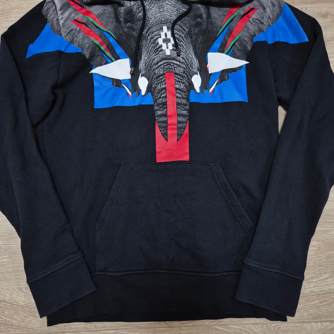 마르셀로 불론 빅프린팅 후드티 XS(85) 상품이미지3