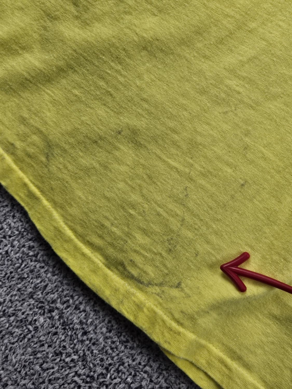 90's USA HANES 싱글 스티치 롱 슬리브 ( L )/ 11130 상품이미지6