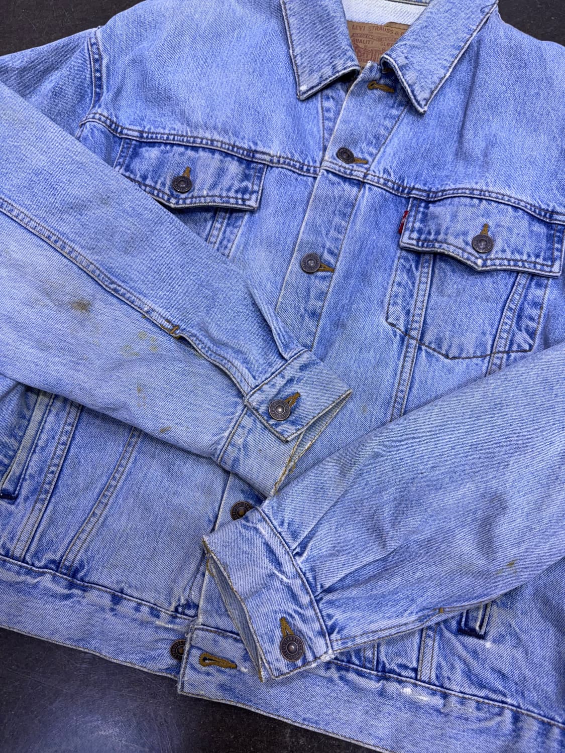 리바이스 00's 70748 빈티지 3세대 트러커 데님자켓 100 상품이미지6