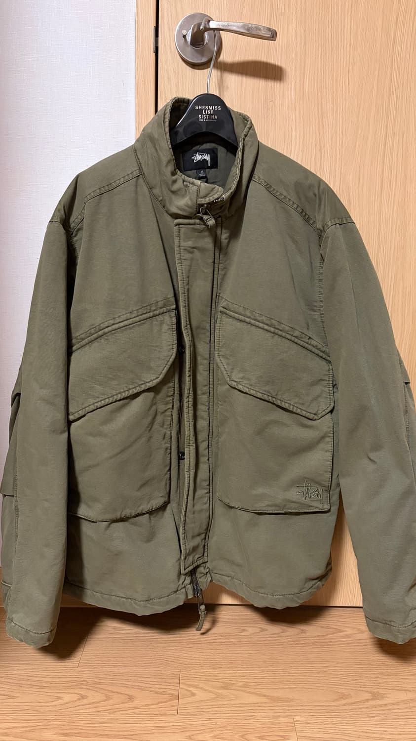 스투시 인슐레이티드 필드 자켓 올리브(M사이즈) 상품이미지2