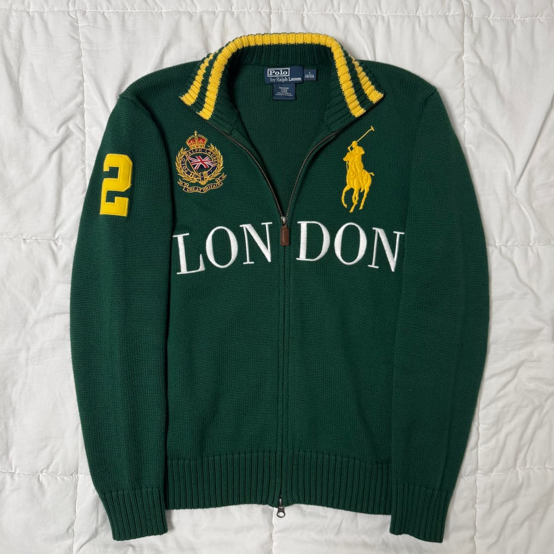 폴로 빅포니 치프키프 런던 니트집업 S 상품이미지1