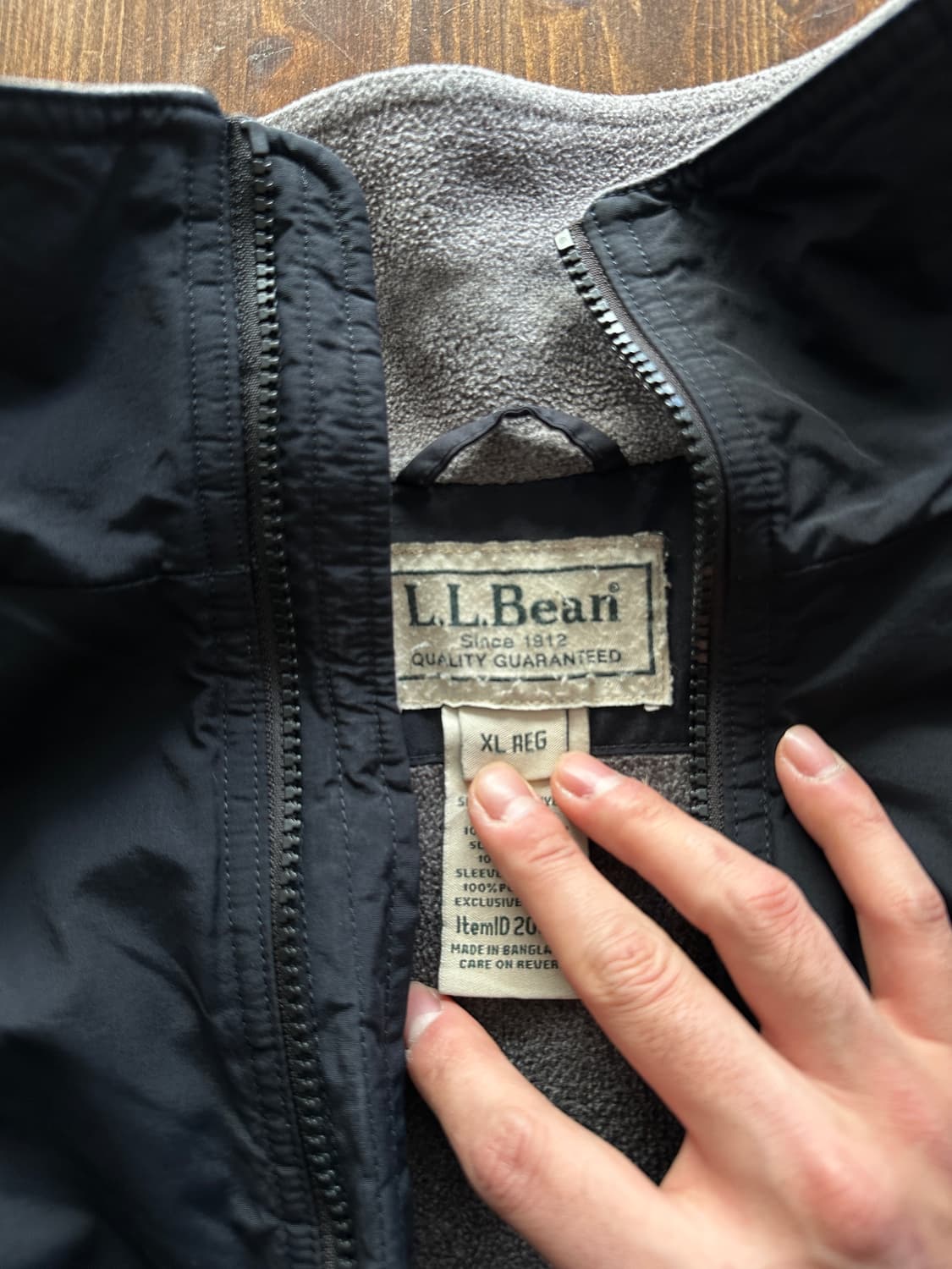 LLbean 엘엘빈 구형 웜업 자켓 상품이미지4