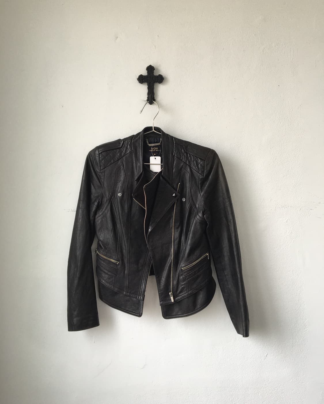 Leather rider jacket 상품이미지2
