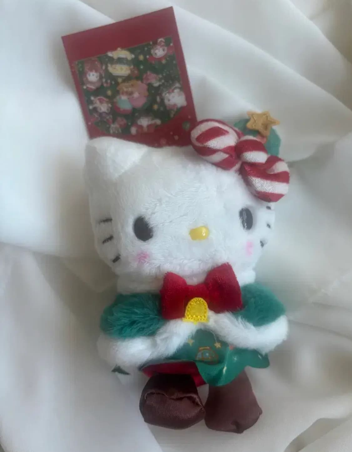 크리스마스 키티 마스코트 인형키링 상품이미지1