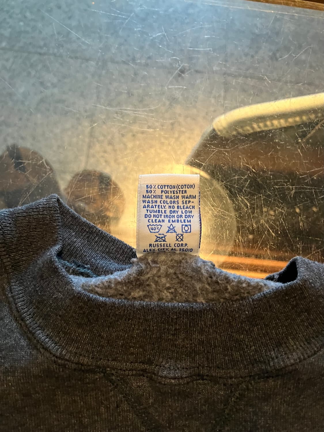 90s USA 빈티지 러셀 플레인 스웻 셔츠 맨투맨 상품이미지6