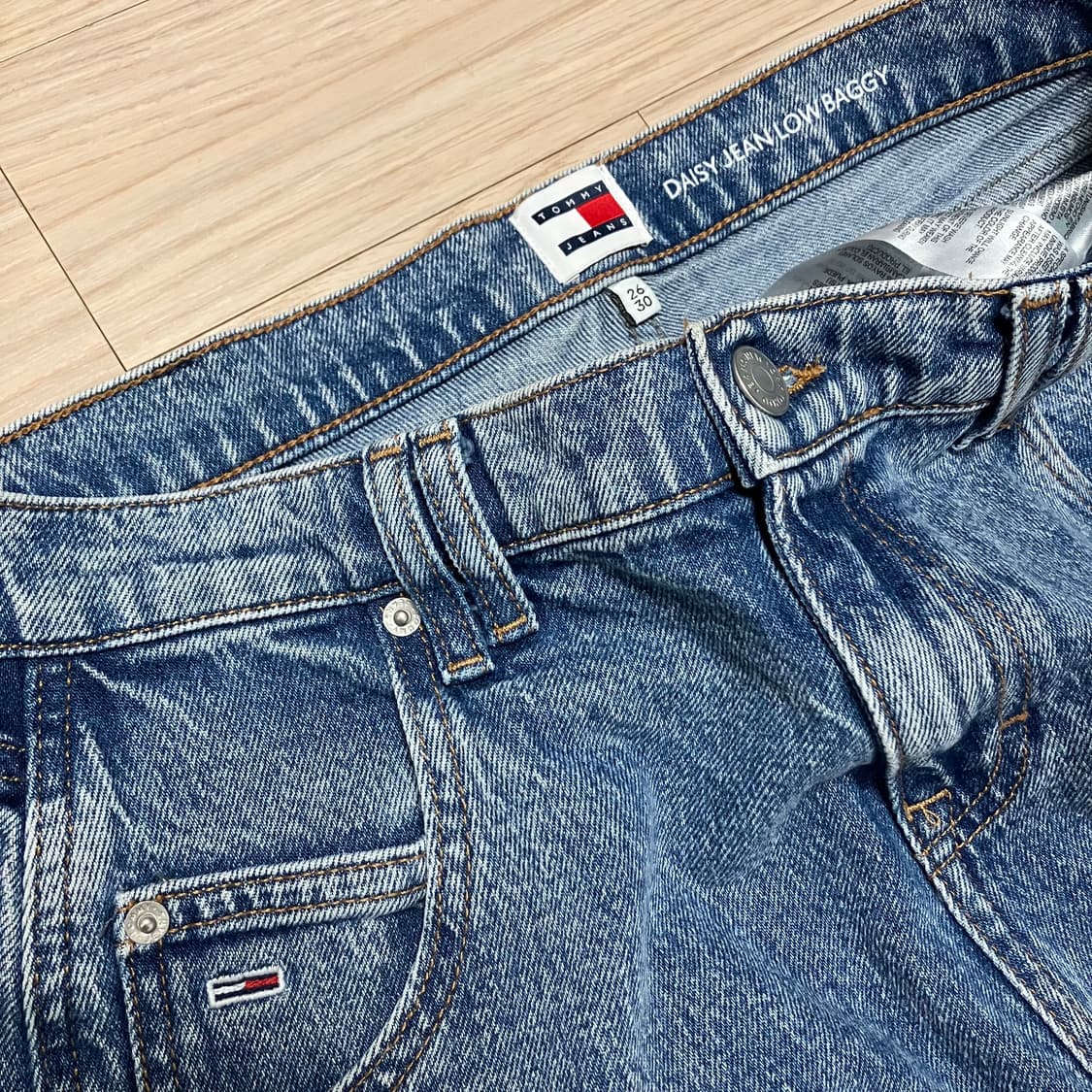 Tommy Jeans 타미진스 빅로고 데님 팬츠 상품이미지4