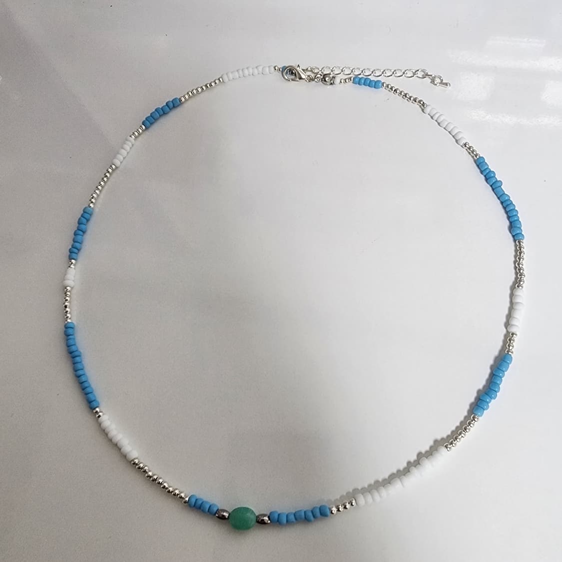 원석 비즈 목걸이 상품이미지1