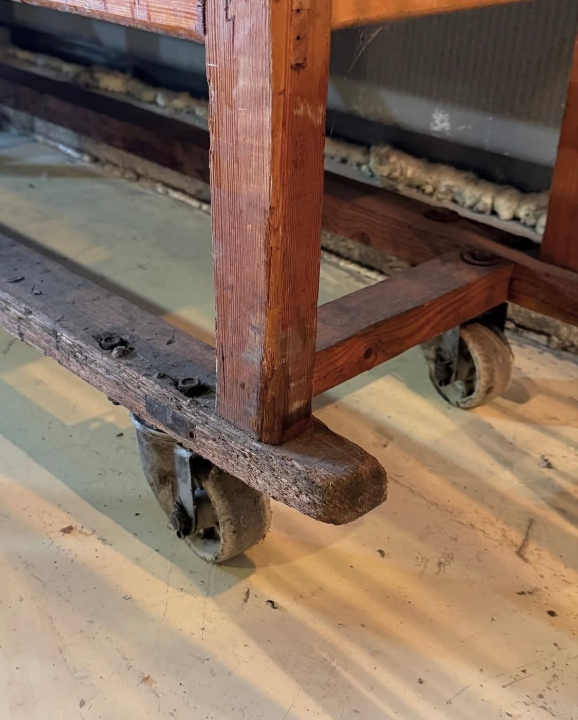 빈티지가구 빈티지 인더스트리얼 (공방/제빵소) 우든 드라잉 랙 상품이미지3