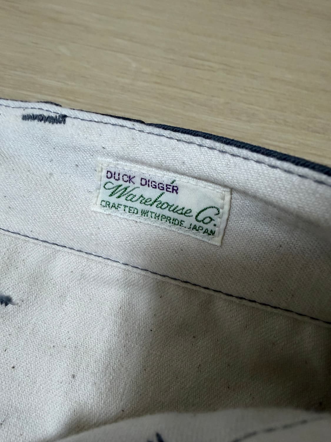 [32] 웨어하우스 LOT 1082 CHINOES BLUE GREY 상품이미지3