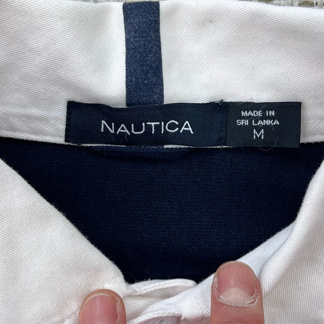 노티카 배색 럭비티 r2951 상품이미지5