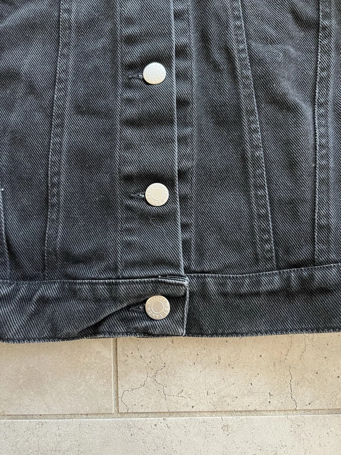 헬무트 랭 흑청 데님 자켓 상품이미지5