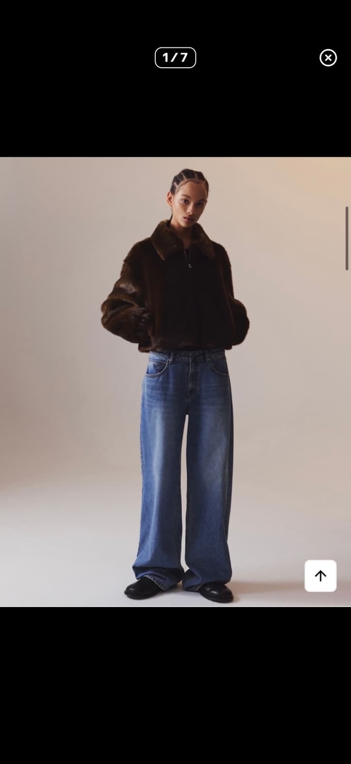 인사일런스우먼 퍼자켓 브라운 M 상품이미지1