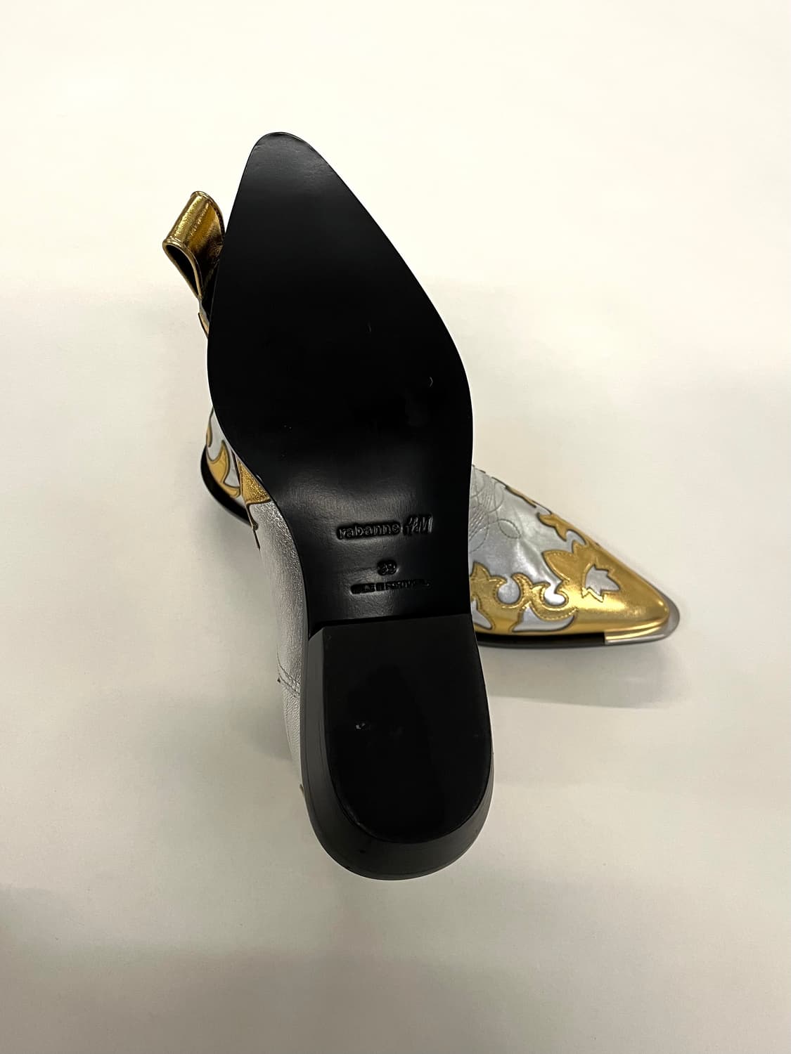 라반 H&M 실버 웨스턴 부츠 상품이미지7