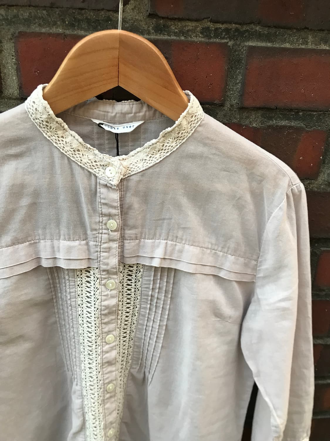 Vintage lace shirt 상품이미지3