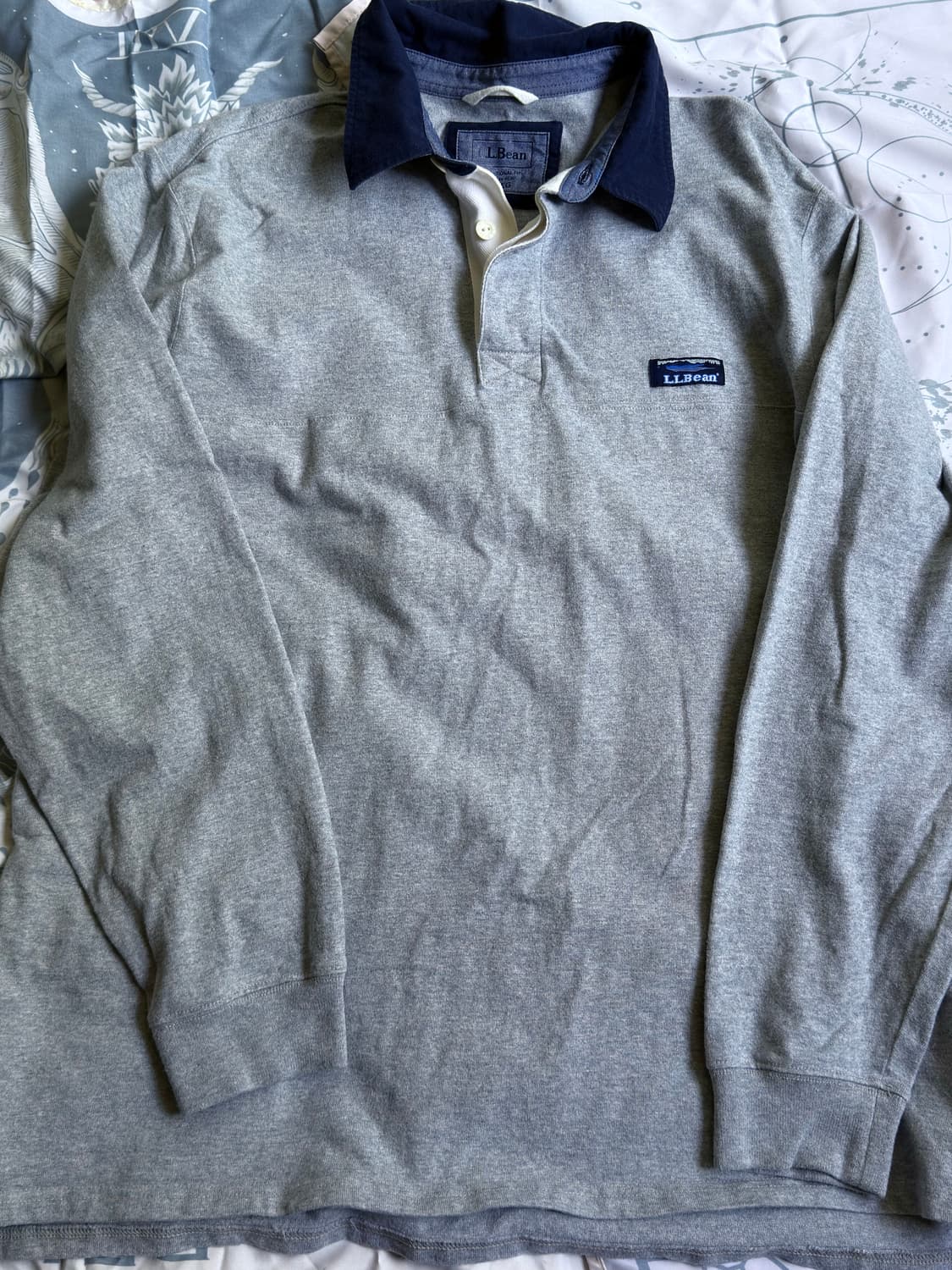 엘엘빈 럭비셔츠 상품이미지1