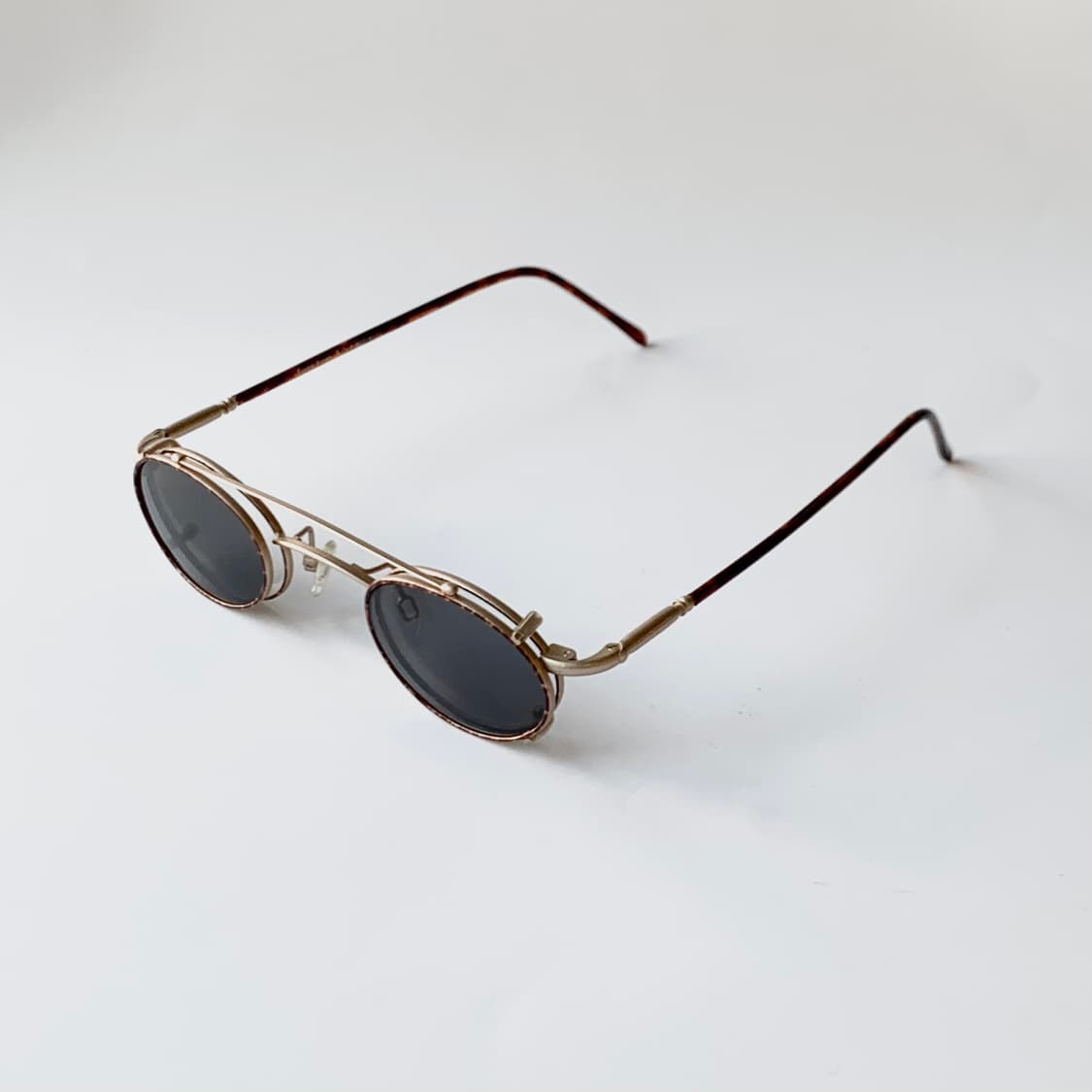 762 데드스탁 클립 투브릿지 라운드 미니멀 소형 빈티지안경 상품이미지5