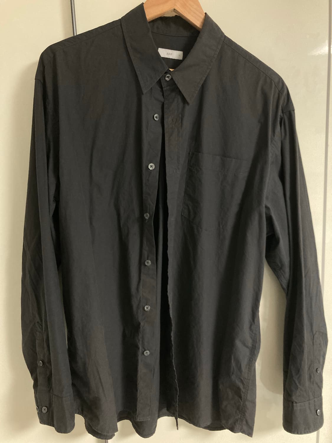 애습 올데이 컴피 셔츠 딥 차콜 L 상품이미지2