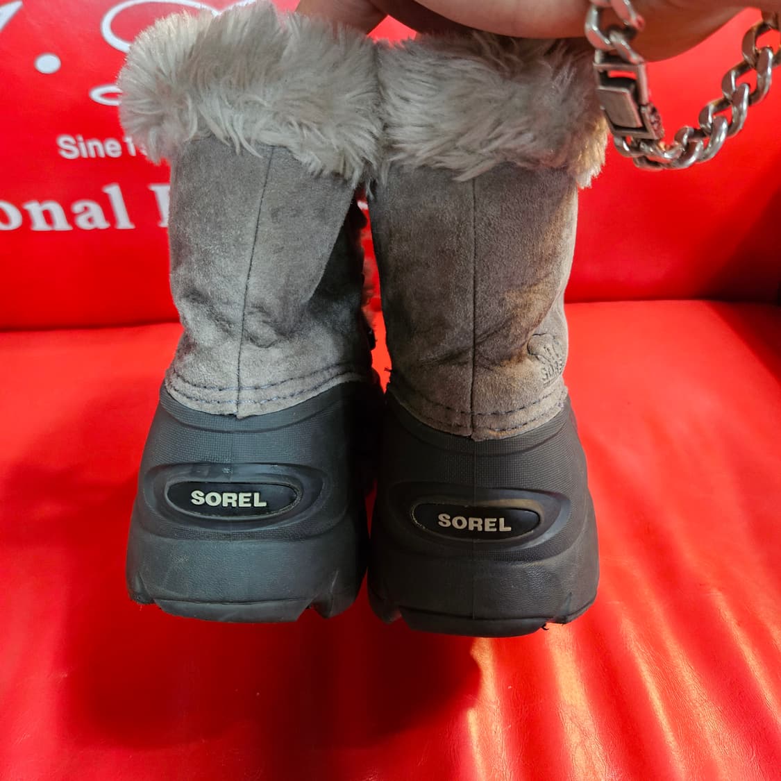 쏘렐(SOREL) 스노우 엔젤 방한 털 부츠 220size 상품이미지6