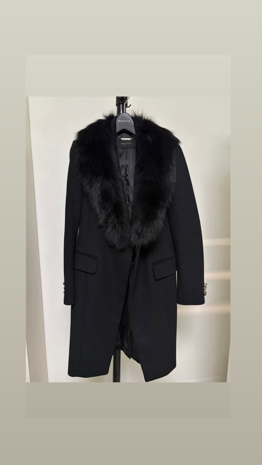 [현대백화점 100만원 이상 구매/컨디션 최상] 모조에스핀 폭스 퍼 블랙 상품이미지1