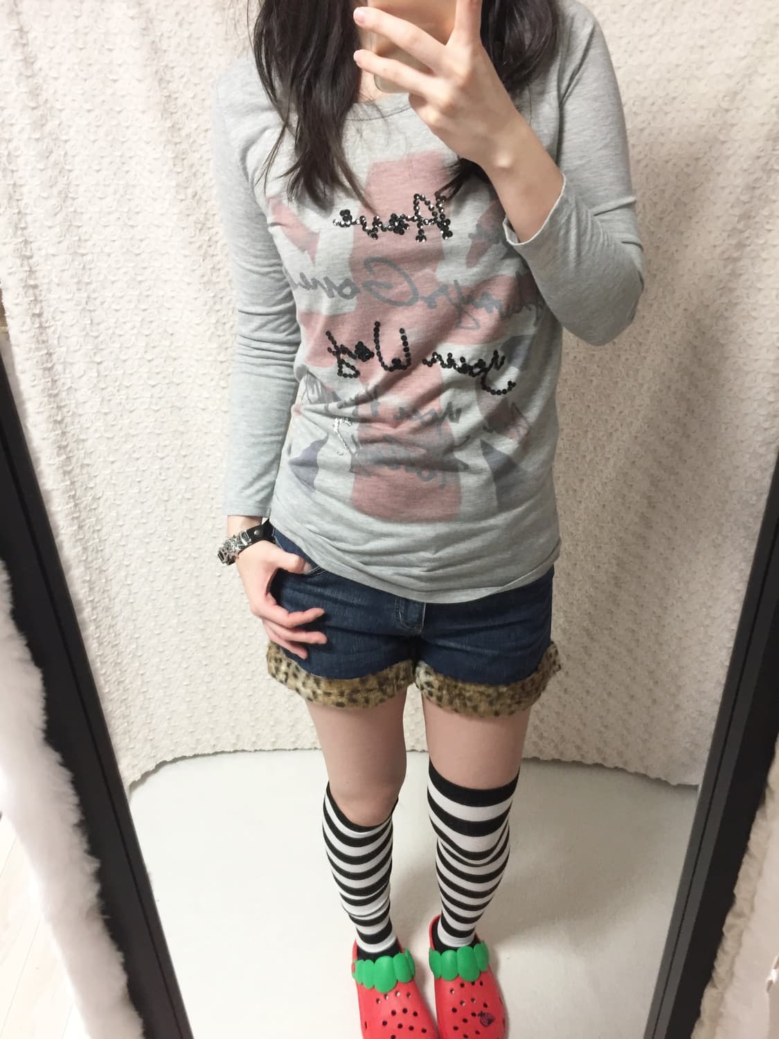 빈티지 펑크갸루 y2k 슬리브 상품이미지3