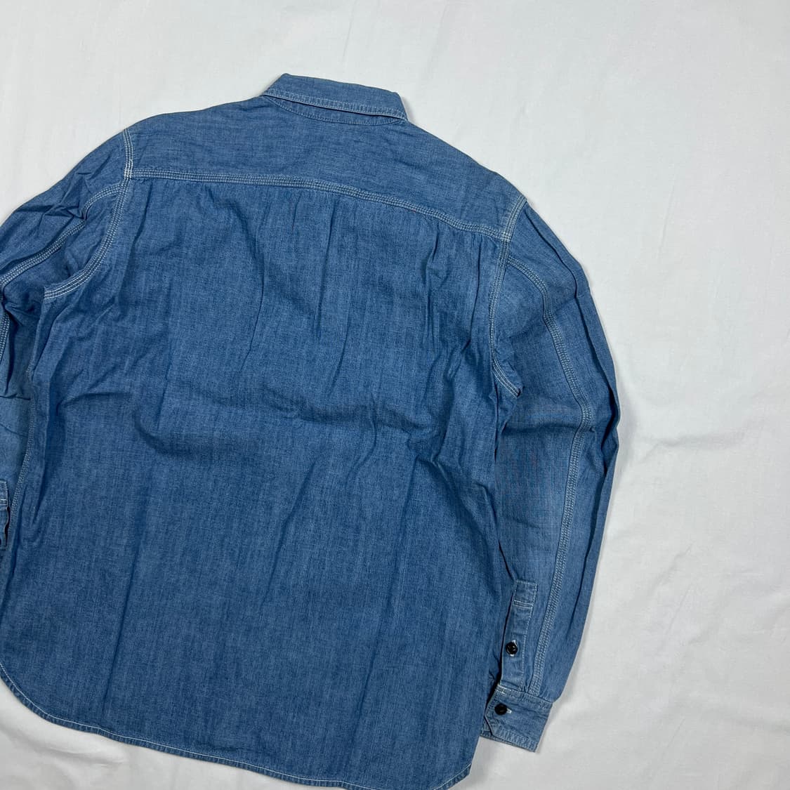 스투시 stussy 샴브레이 데님셔츠 남방 상품이미지6