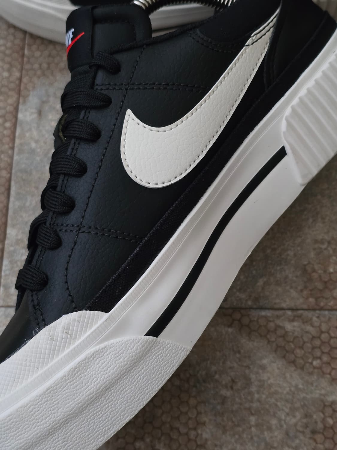 (240)나이키 코트 레거시 리프트 블랙  상품이미지6