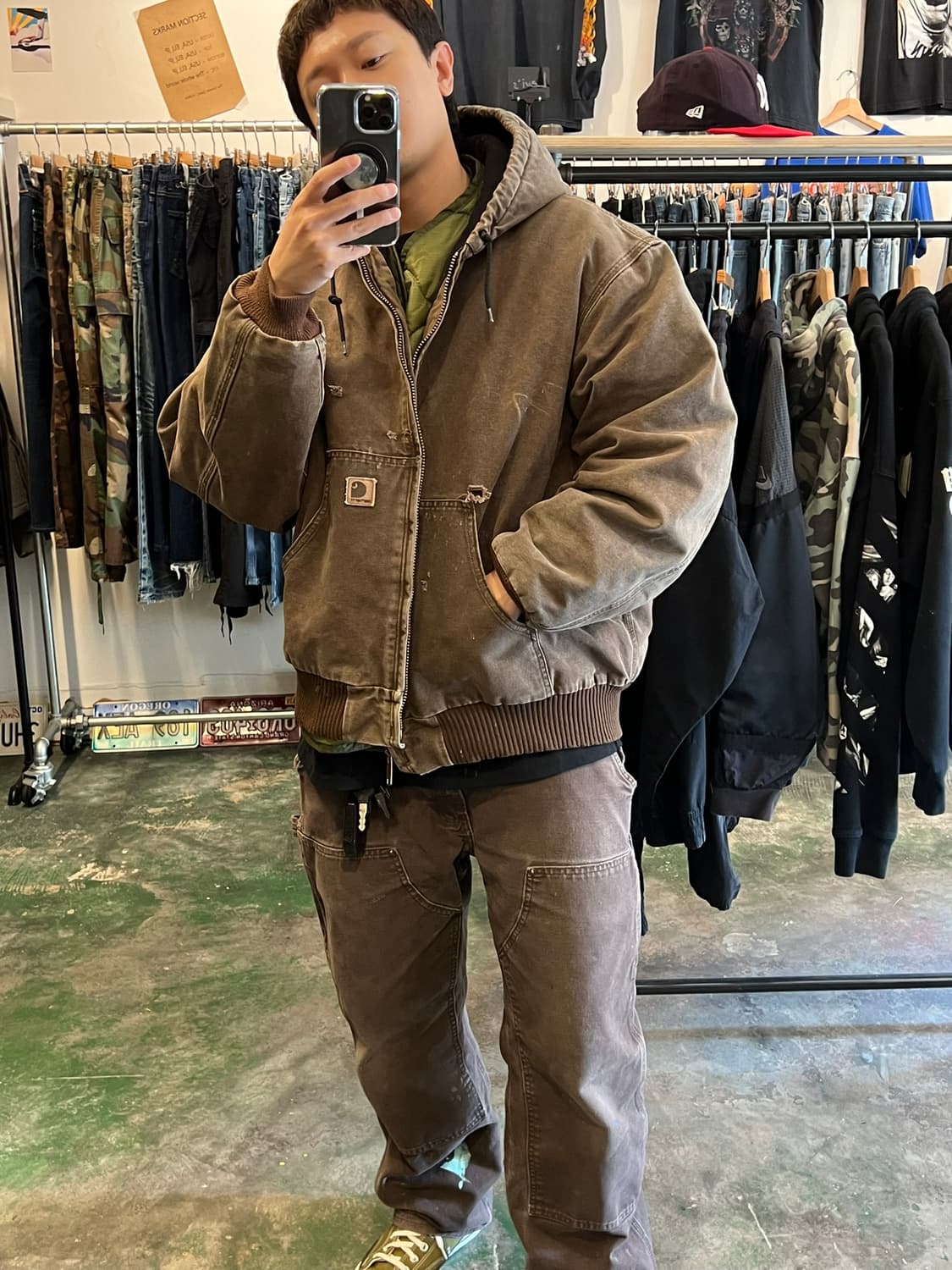 00s [2XL] 칼하트 덕 액티브 자켓 J130 CHT 상품이미지10