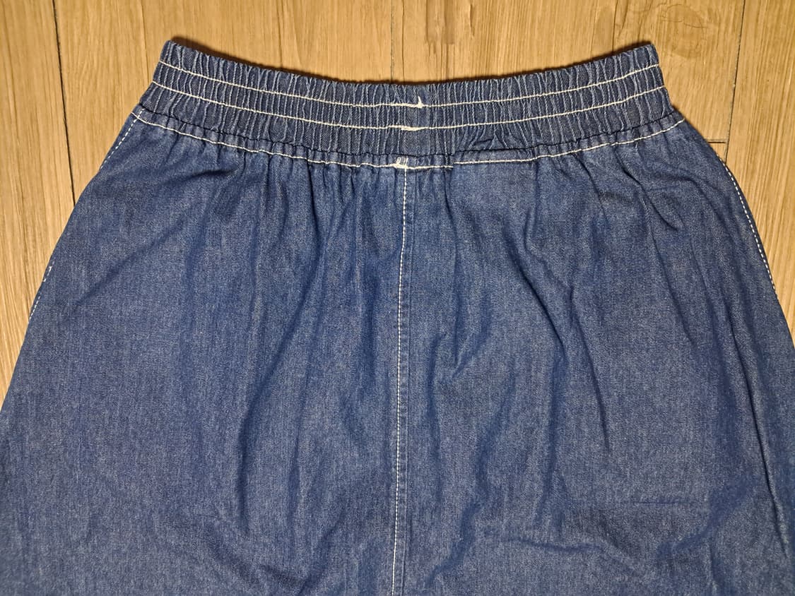 에잇세컨즈 롱 데님치마 XS 상품이미지4